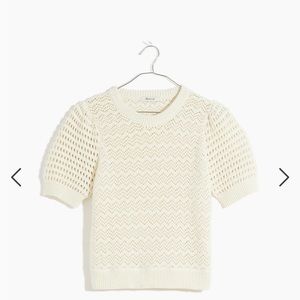 Madewell atwater sweater tee size S